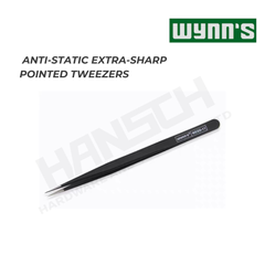 Wynn's Stainless Steel Anti-Static Extra-Sharp Pointed Tweezers (WESD-11) Precision Fine Tip Tweezers 特尖头长镊子