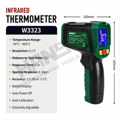 Wynn's W3323 Digital Infrared Thermometer 红外线测温仪