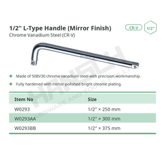 Wynn's L-Type Handle Wrench Automotive Hardware Hand Tools L字杆扳手