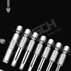 Wynn's Screwdriver Bit Single-End Hex Magnetic Hex Shank Driver Bit (单头六角风批头)