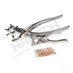 Wynn's Leather Hole Punch & Snap Fastener Pliers Kit (W0555) 6 Size Punch Set 皮革打孔压扣工具套装
