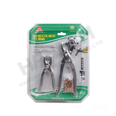 Wynn's Leather Hole Punch & Snap Fastener Pliers Kit (W0555) 6 Size Punch Set 皮革打孔压扣工具套装