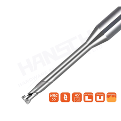 ZZBD-CT Long Neck 2 Flutes Carbide Square End Mills for Aluminum (两刃深沟平刀铝用)