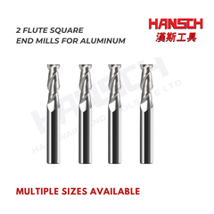 ZZBD-CT Square End 2 Flute Mills for Aluminium (两刃铝用平刀)