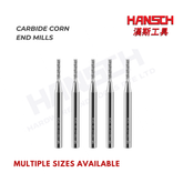 ZZBD-CT Carbide Corn End Mills CNC Router Bits for Engraving and Milling (玉米铣刀)