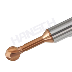 ZZBD-CT Lollipop Ball 2 Flute Solid End Mills for Steel (两刃钢用棒棒糖球刀)