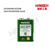 ecoWARE ECO38 Go Green Contact Adhesive 3kg Formaldehyde-Free Multipurpose Bonding Glue 多用途接触型 强力万能胶