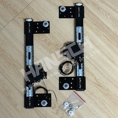 ecoWARE DS-2020 Invisible Folding Insert Flipper Door Pocket for Cabinets 冷轧钢橱柜隐藏式折叠内藏门滑轨