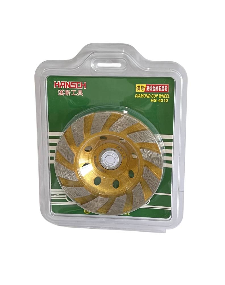 DIAMOND CUP WHEEL -  Grinding Disc for Concrete & Stone Cement Floor