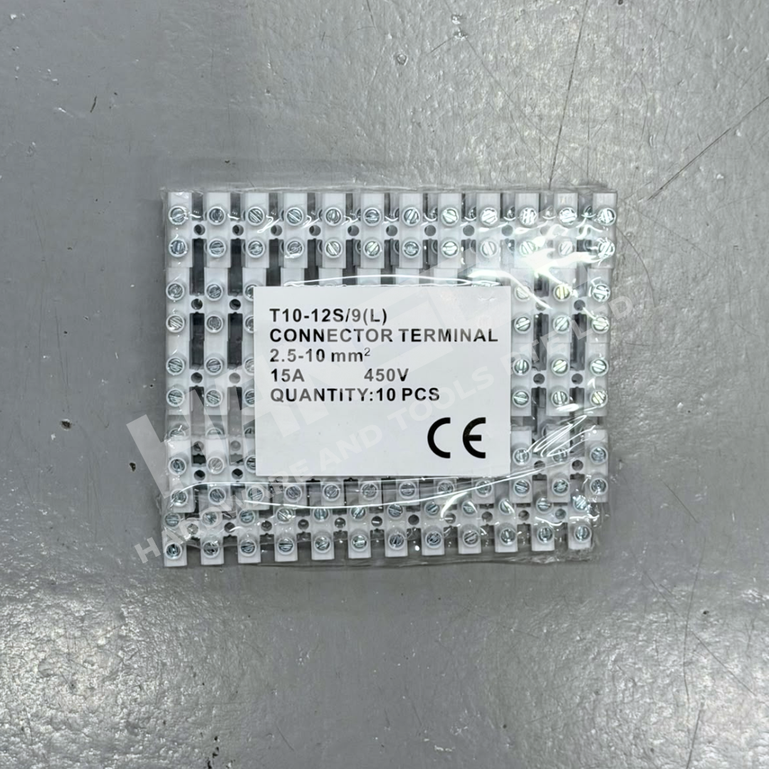 12-Way Electrical Screw Connector Terminal Block 15A 450V 电线连接端子台