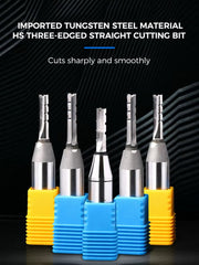 HS Three-Edged Straight Cutting Bit 三刃开料直刀