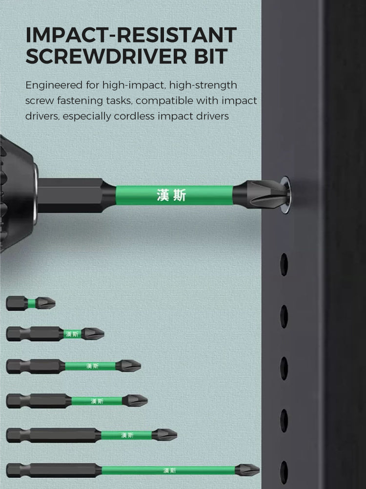Anti-Slip Impact Driver Bit 防滑冲击批头