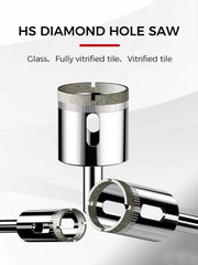 HS Diamond Hole Saw 玻璃开孔器