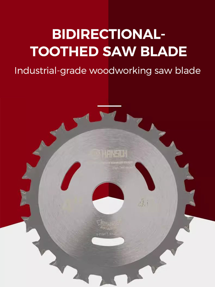 HS Alloy Saw Blade 110*40T (Double Tooth) 精品级合金锯片(双刀)