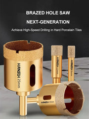 HS Brazed Diamond Hole Saw钎焊金钢石开孔器