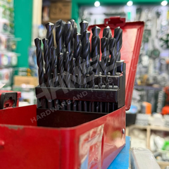 29PCS HSS Twist Drill Bit Set with Metal Storage Case 高速钢麻花钻头套装29件套