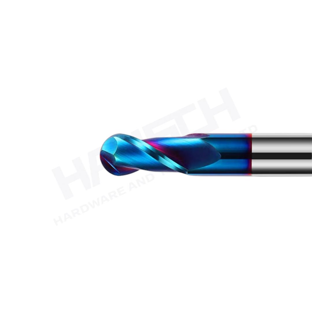 ZZBD-CT 2 Flute Ball Nose End Mill for Steel – Solid Carbide CNC Milling Cutter (两刃钢用球刀)
