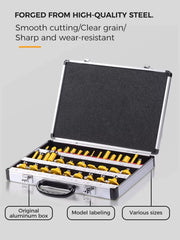 Woodworking Bit Set (Alum Box)木工套装刀具(铝盒)