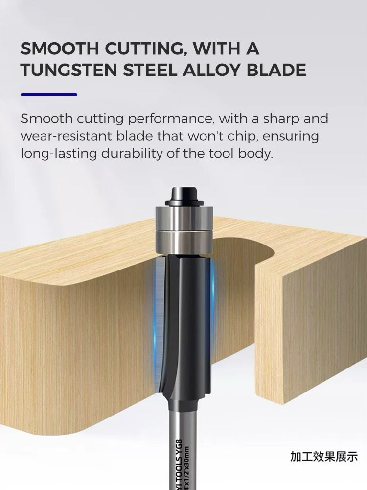 HS Grade A Double Bearing Router Bit A级双轴承修边刀