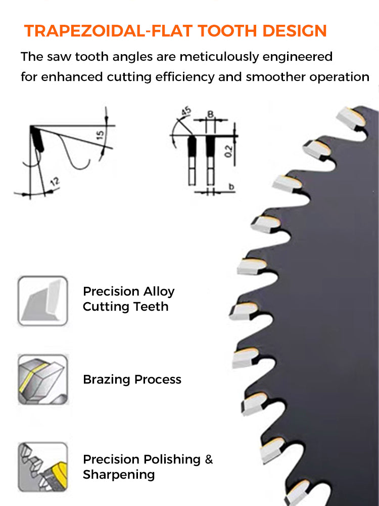 HS Saw Blade (Finishing Cuts) (Black) 黑色免漆板