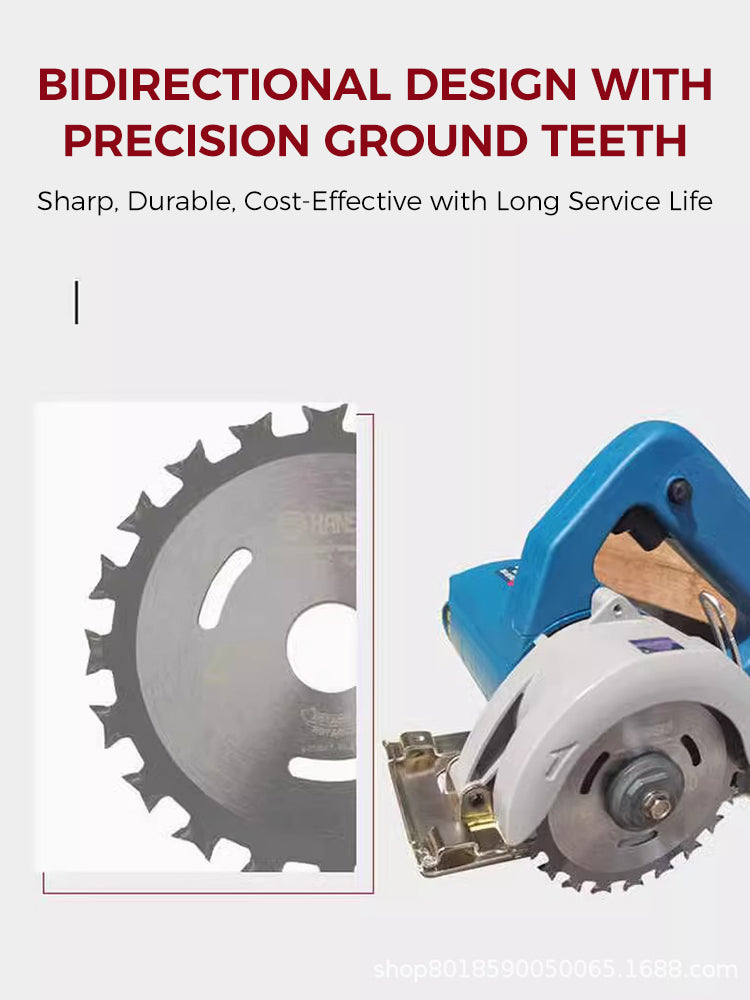 HS Alloy Saw Blade 110*40T (Double Tooth) 精品级合金锯片(双刀)