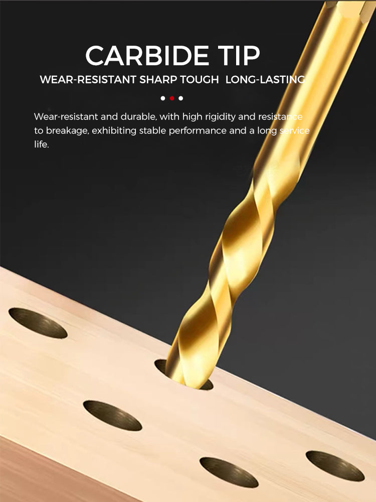 HS Hex Shank Twist Drill 六角霸黄钻