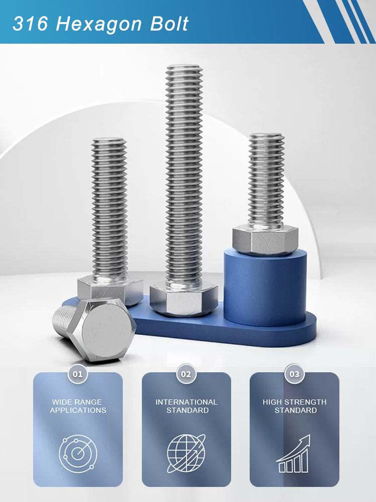 316 Hexagon Head Bolt