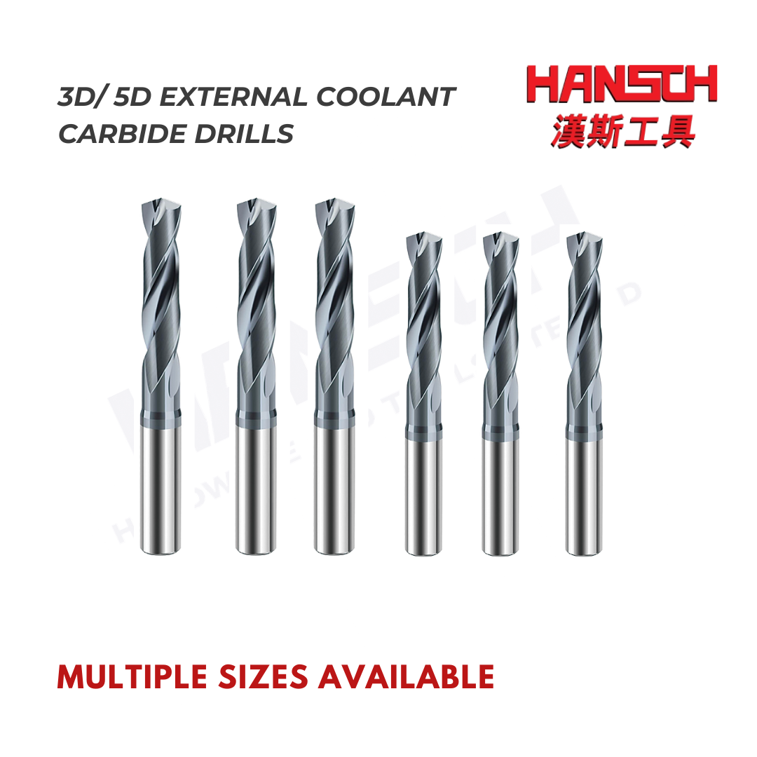 ZZBD-CT 3D/5D External Coolant Solid Carbide Drill for Stainless Steel – Precision CNC Drilling Tool (外冷钻头不锈钢用)