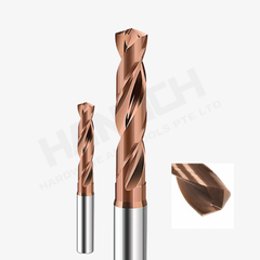 ZZBD-CT 3D/5D External Coolant Solid Carbide Drill for Steel – High Performance CNC Drilling Tool (外冷钻头钢用)