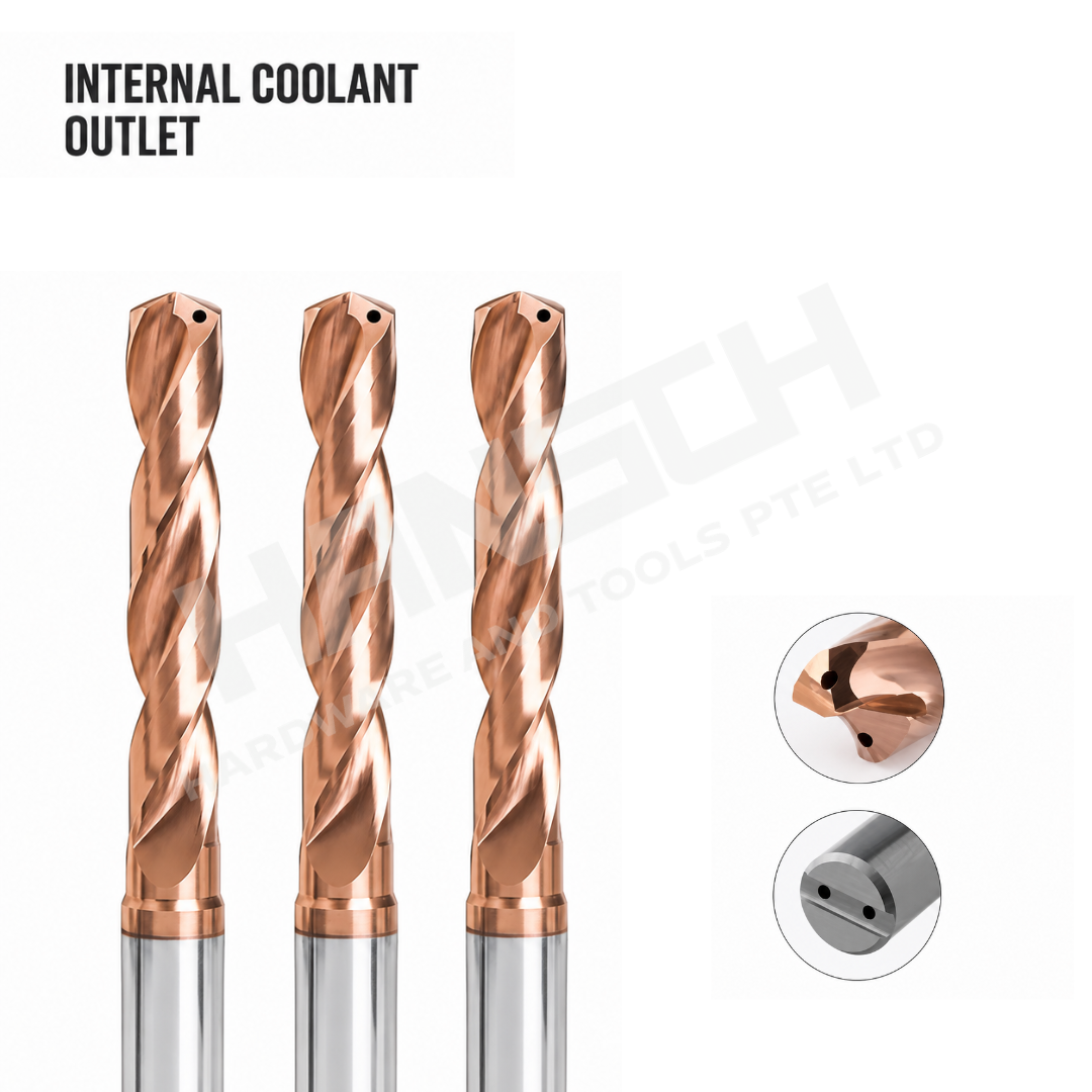 ZZBD-CT 3D/5D Internal Coolant Solid Carbide Drill for Steel – Precision CNC Hole Making Tool (内冷钻头钢用)