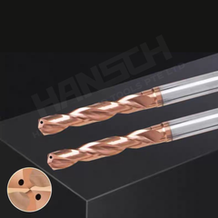 ZZBD-CT 3D/5D Internal Coolant Solid Carbide Drill for Steel – Precision CNC Hole Making Tool (内冷钻头钢用)