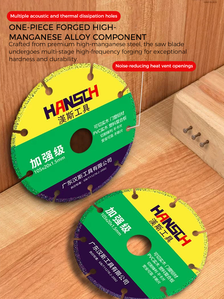Multi-Function Woodworking Saw Blade (Blue) 木工多功能锯片(蓝)
