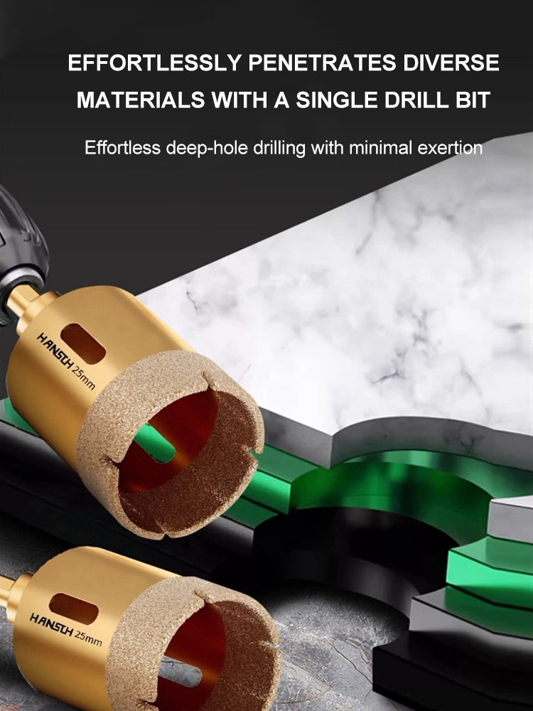 HS Brazed Diamond Hole Saw钎焊金钢石开孔器