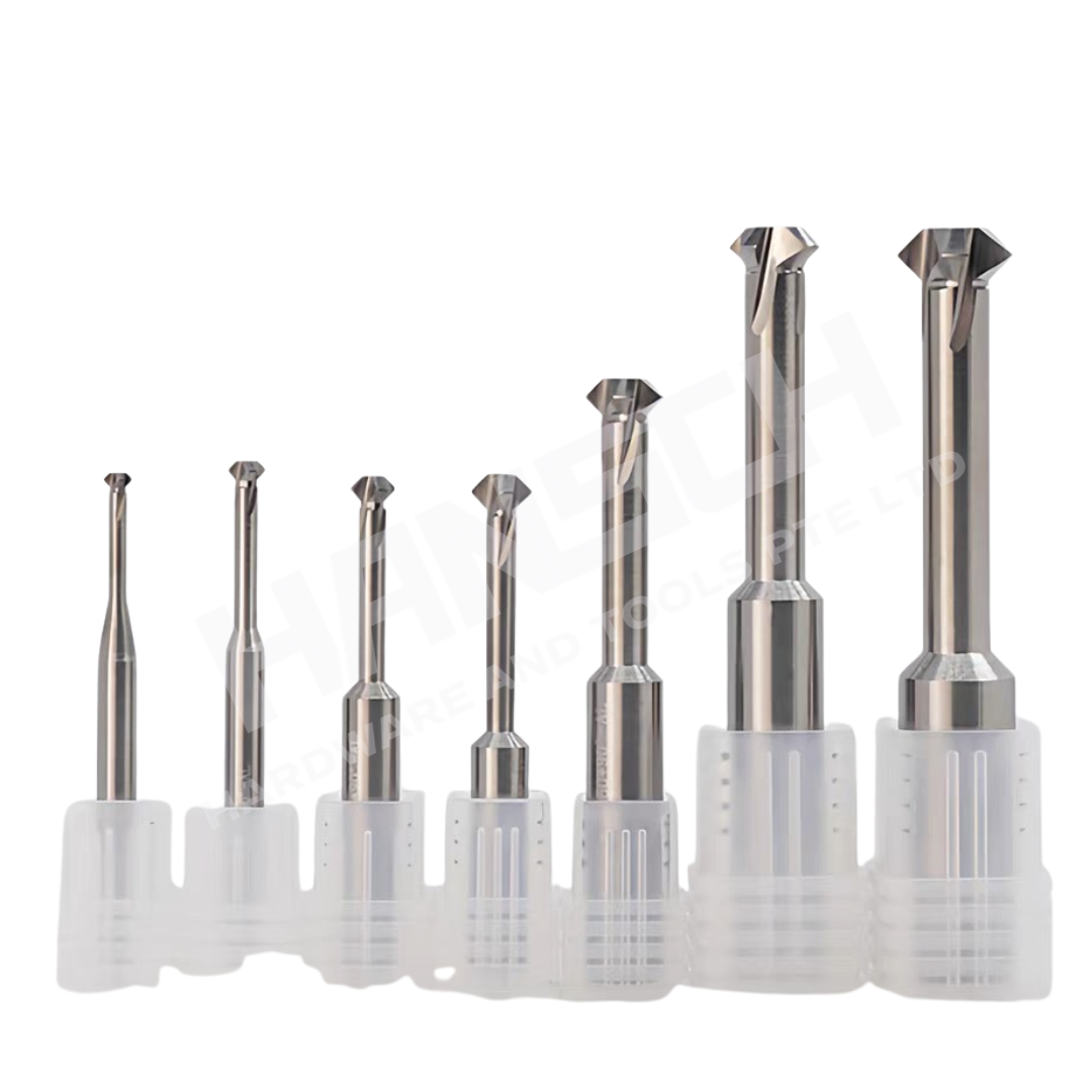 ZZBD-CT Up Down Chamfer End Mills 4 Flutes Front Back for Aluminum (四刃上下倒角刀铝用)