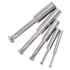 ZZBD-CT Up Down Chamfer End Mills 4 Flutes Front Back for Aluminum (四刃上下倒角刀铝用)