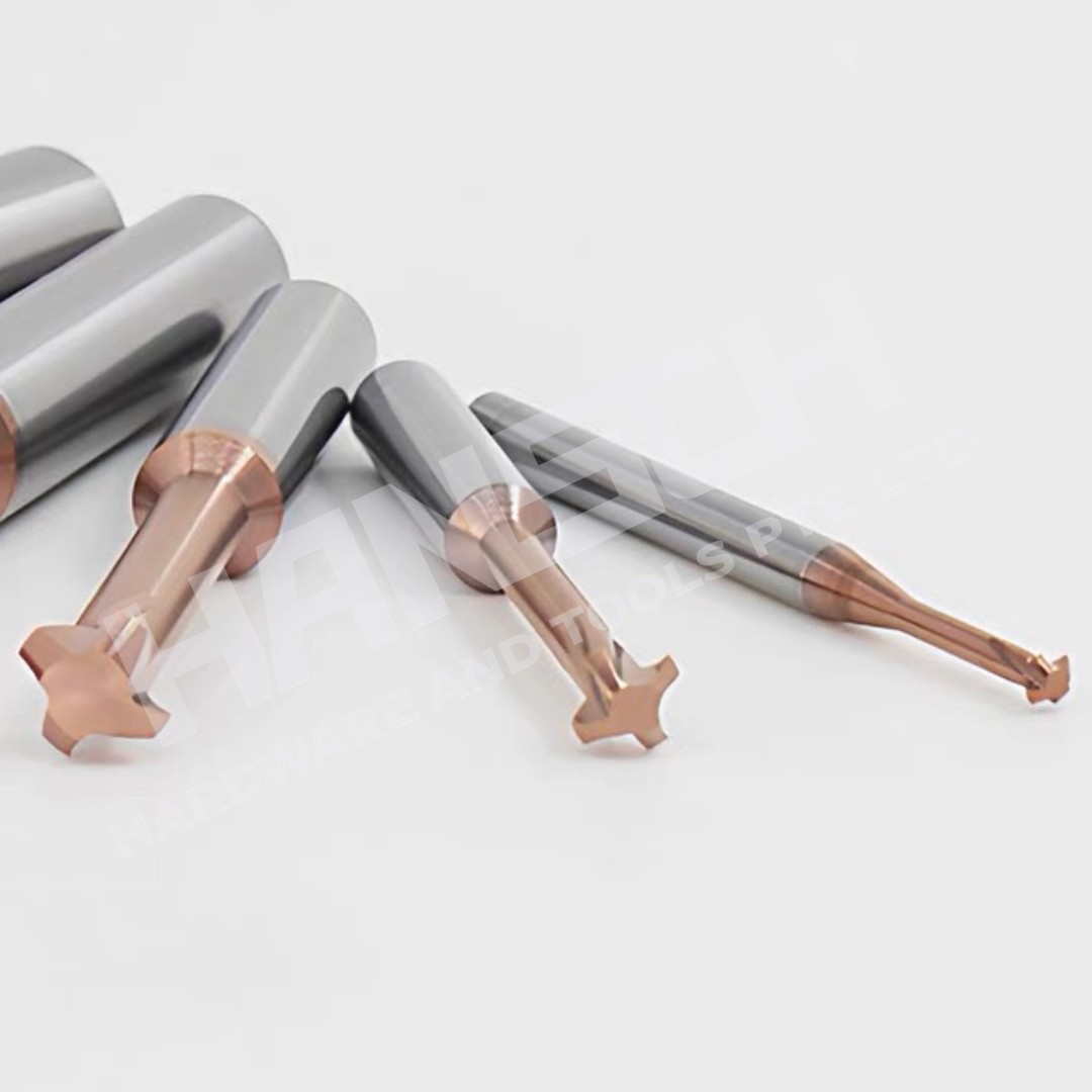 ZZBD-CT Up Down Chamfer End Mills 4 Flutes Front Back for Steel