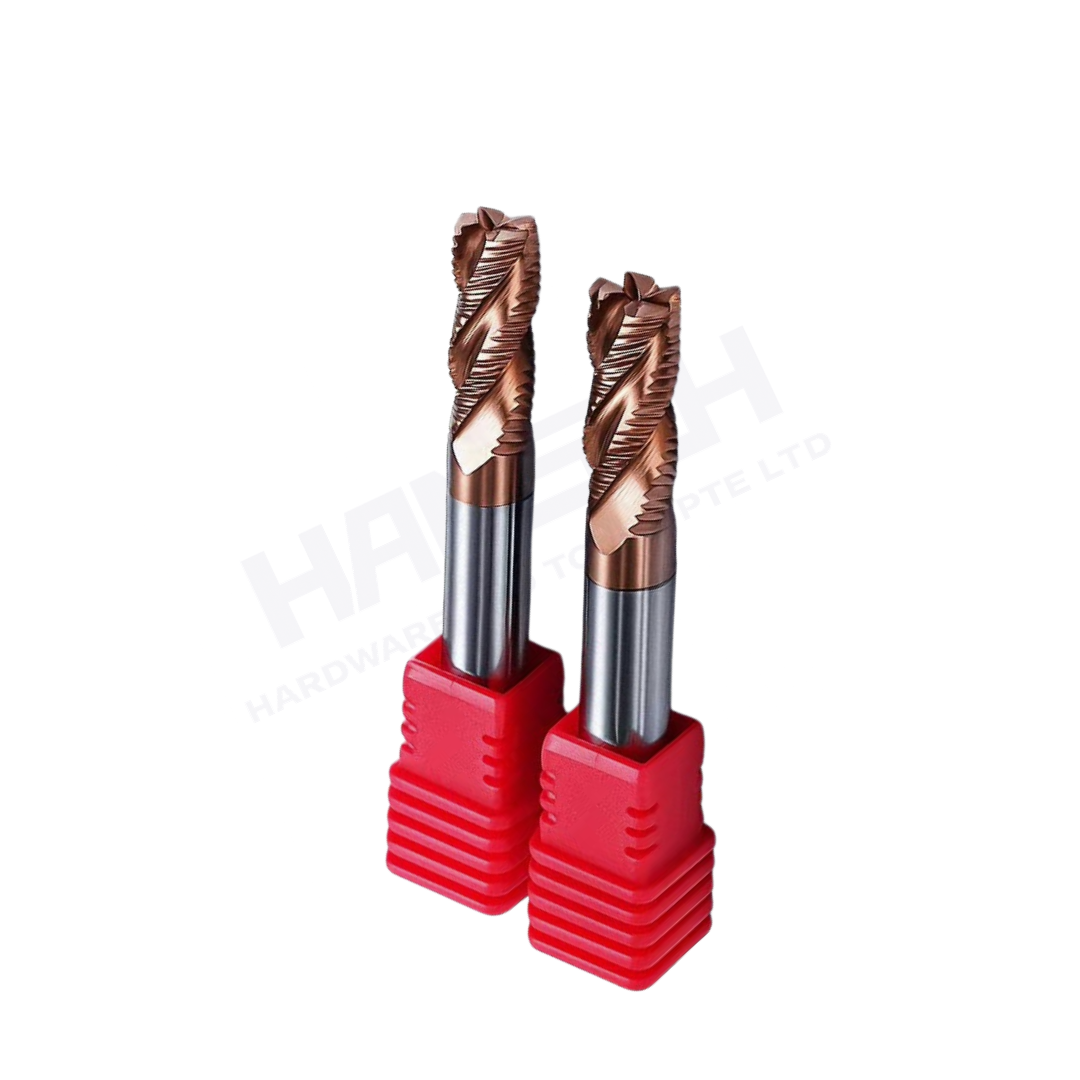 ZZBD-CT Roughing End Mills 4 Flute Carbide for Alumnium CNC (四刃钢用粗皮刀)