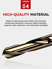 HS Twist Drill Bit for SS 全磨制麻花钻