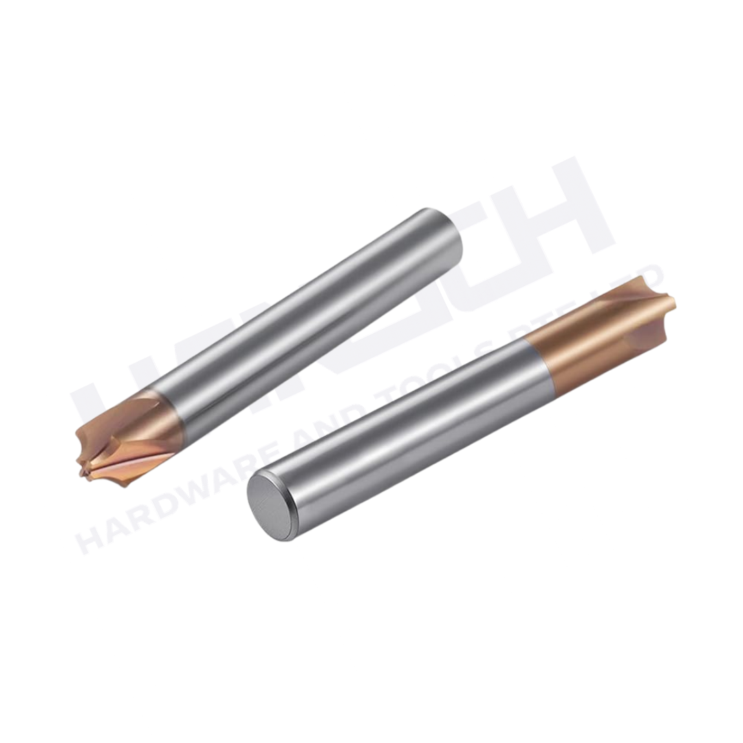 ZZBD-CT Carbide Radius Corner Rounding Inner R End Mills 4 Flute for Milling Alloy Steels,Hardened Steel 四刃钢用圆鼻刀