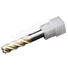 ZZBD-CT 4 Flute Corner Radius End Mill for Titanium Alloy | Solid Carbide Milling Cutter (四刃圆鼻刀钛合金专用)