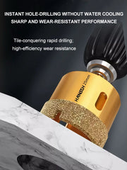 HS Brazed Diamond Hole Saw钎焊金钢石开孔器