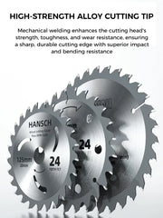 HS Li-Batteries Saw Blade 140*24T*20*1.6 锂电锯片(带花孔)