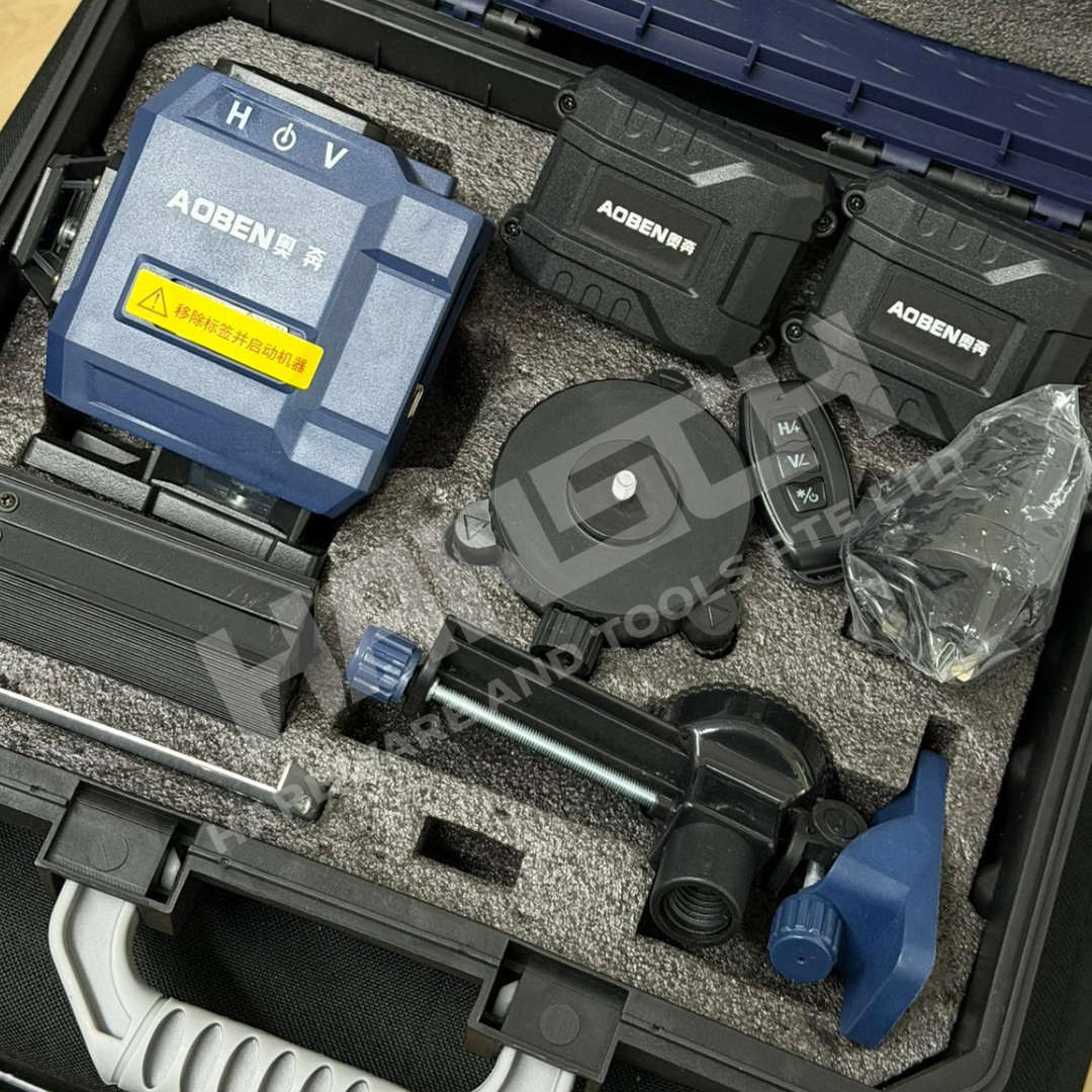 12-Line 3D Green Laser Level – Wall & Floor Self-Leveling Construction Alignment Instrument 12线贴地仪