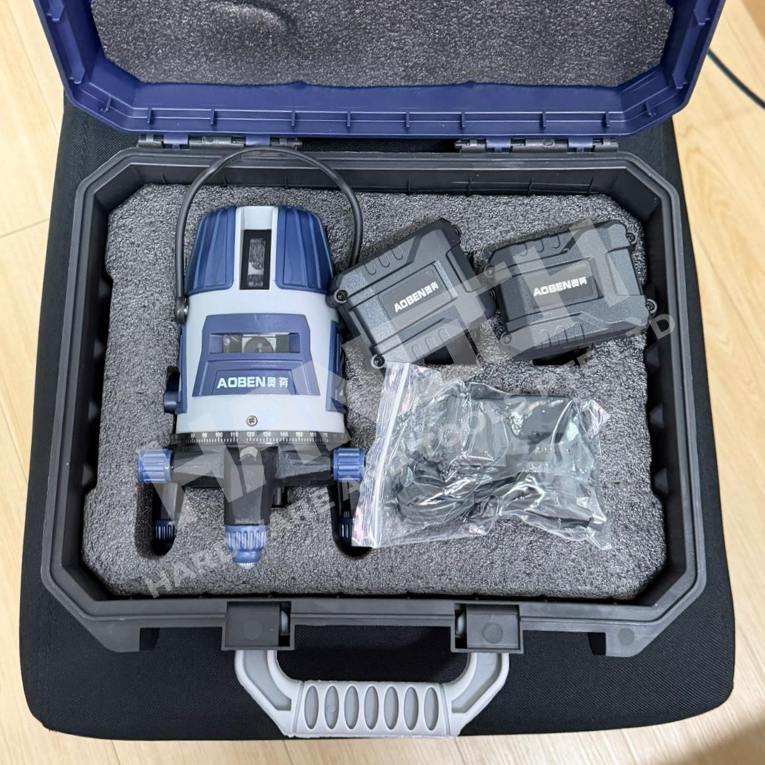 5-Line High Precision Laser Leveling Instrument – 360° Self-Leveling Construction Laser Level 5线高精度激光水平仪