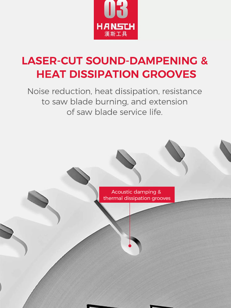HS TCT Saw Blade 装修级合金锯片