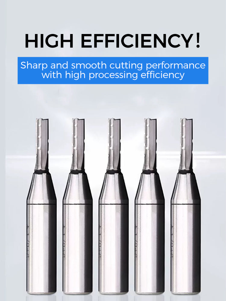 HS Three-Edged Straight Cutting Bit 三刃开料直刀