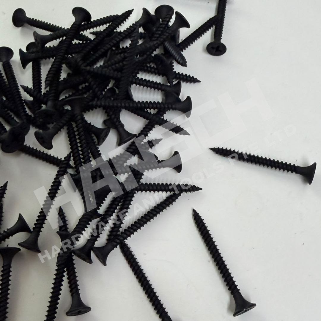 #6 Black Phosphated Drywall Screws 干墙螺丝 1公斤装
