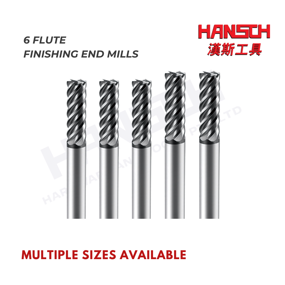 ZZBD-CT Finishing End Mills 6 Flutes Carbide CNC End Milling (六刃铣刀)