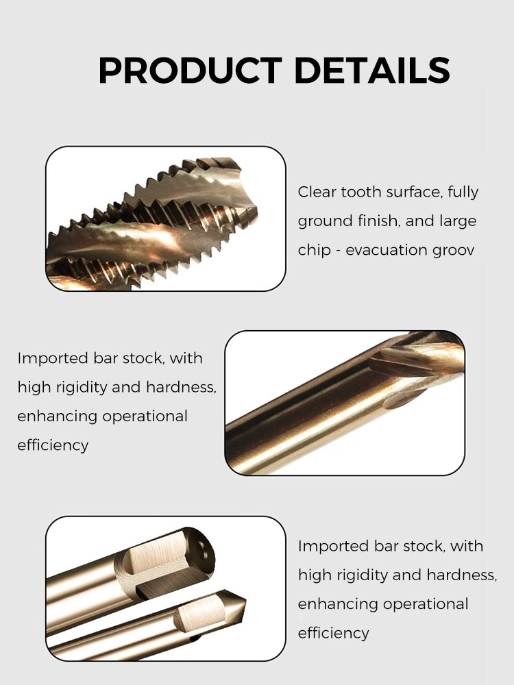 HS M35 Cobalt Taps Straight Flute 含钴丝锥直槽