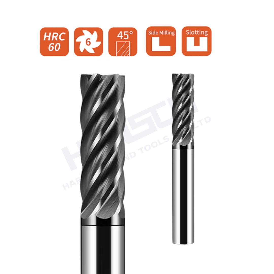 ZZBD-CT Finishing End Mills 6 Flutes Carbide CNC End Milling (六刃铣刀)